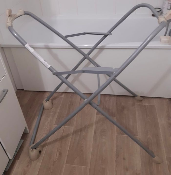 Baignoire Tigex Anatomy avec trépied, arches, anneau de bain et transat - photo numéro 2