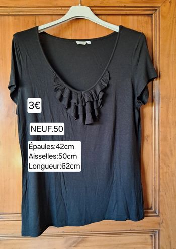 Tee-shirt NEUF pour femme taille 50