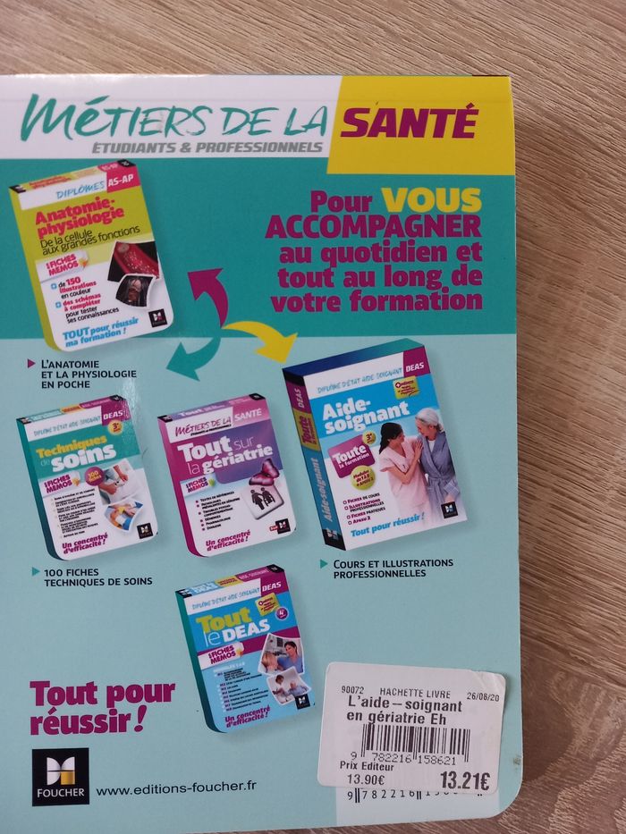 Livre aide-soignant - photo numéro 2
