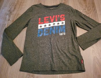 Tee-shirt gris foncé ML Levi's 10 ans