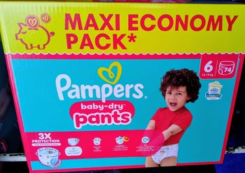 Pampers pants taille 6
