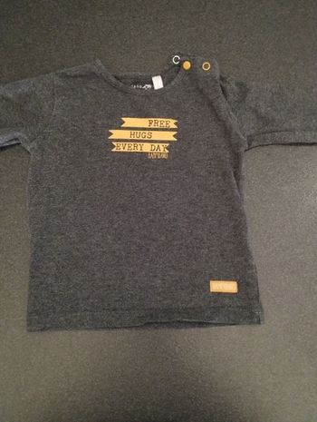 T shirt ml 6/9 mois garçon