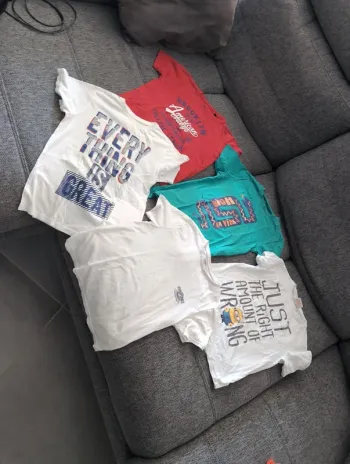 Lot de 5 Tee-shirt manches courtes