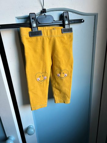 Legging jaune orchestra , 9 mois