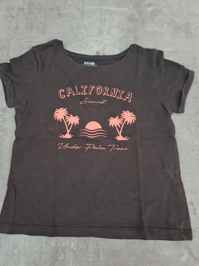 T shirt Manches courtes  fille 4 ans kiabi