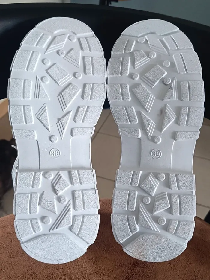 Baskets montantes tissus tye & dye - photo numéro 5