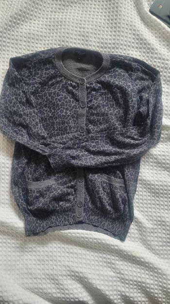 Cardigan leopard