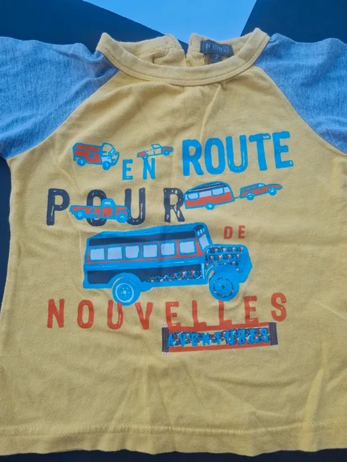 2 tee-shirt manches courtes - photo numéro 4