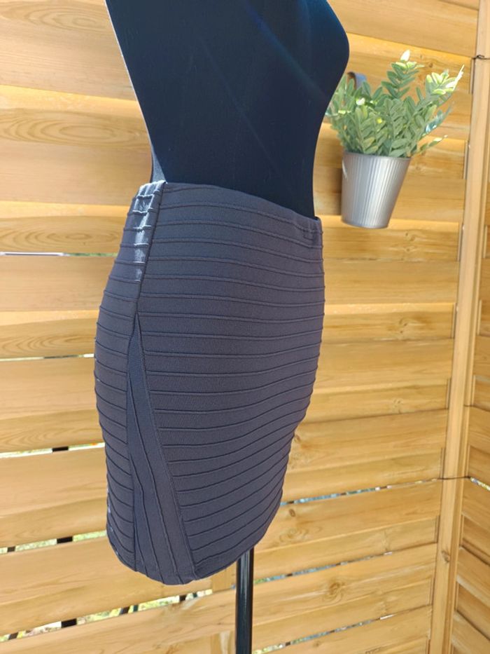 Jupe grise anthracite taille M Jennyfer - photo numéro 3