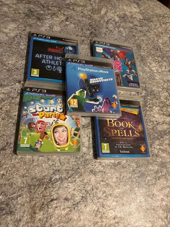 Lot jeux PlayStation move ps3
