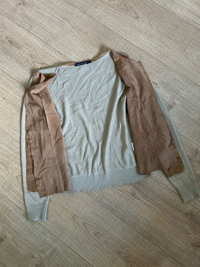 Gilet léger beige et doré River Woods taille S jamais porté - photo numéro 8