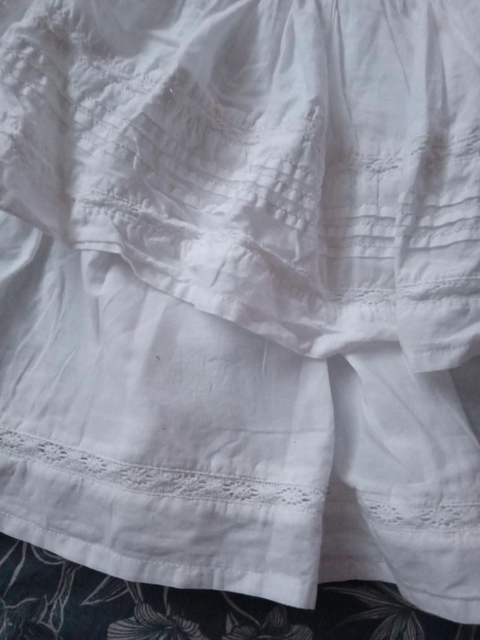 Jupe blanche 8 ans tao - photo numéro 3