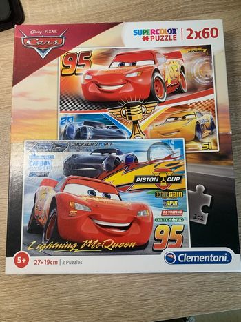 Puzzle cars 2X60 piece 