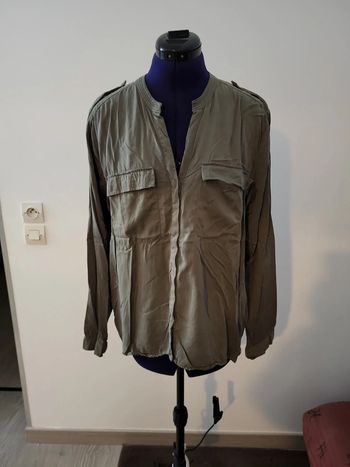 Chemise kaki