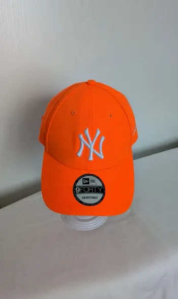 Casquette orange ajustable - New Era 9 forty - taille unique