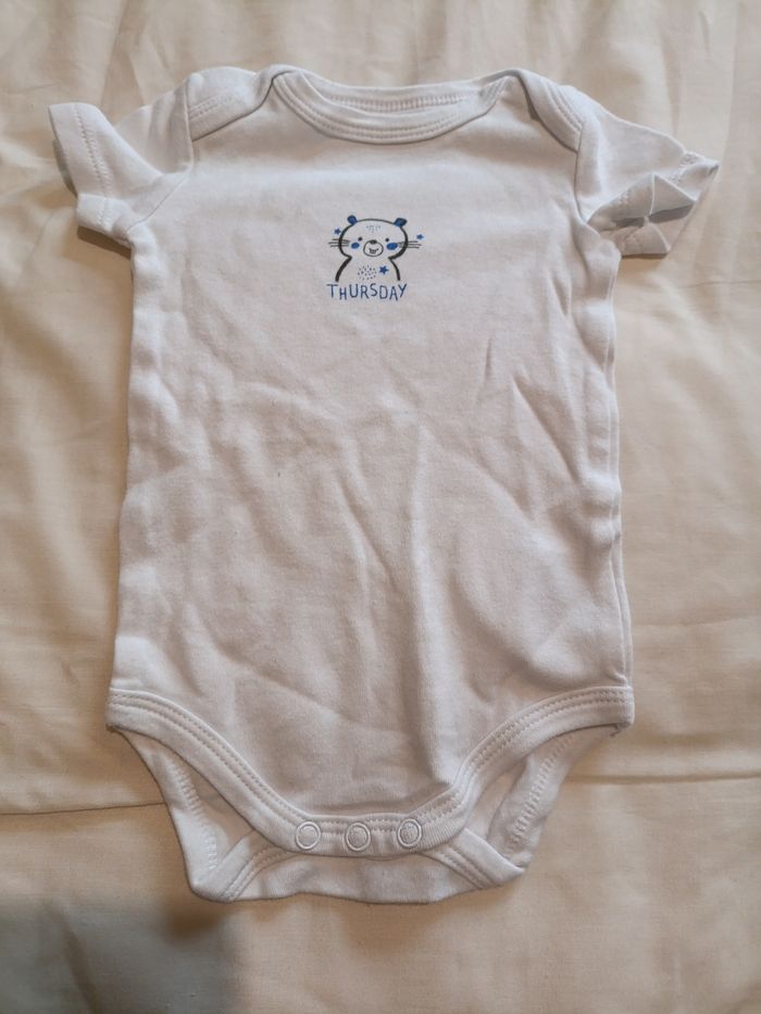 Body manches courtes 6 mois - photo numéro 6