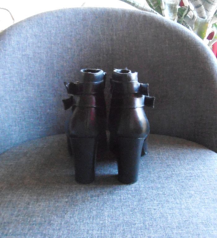 Bottines noires, Minelli, Paris, pointure 36, femme - photo numéro 6