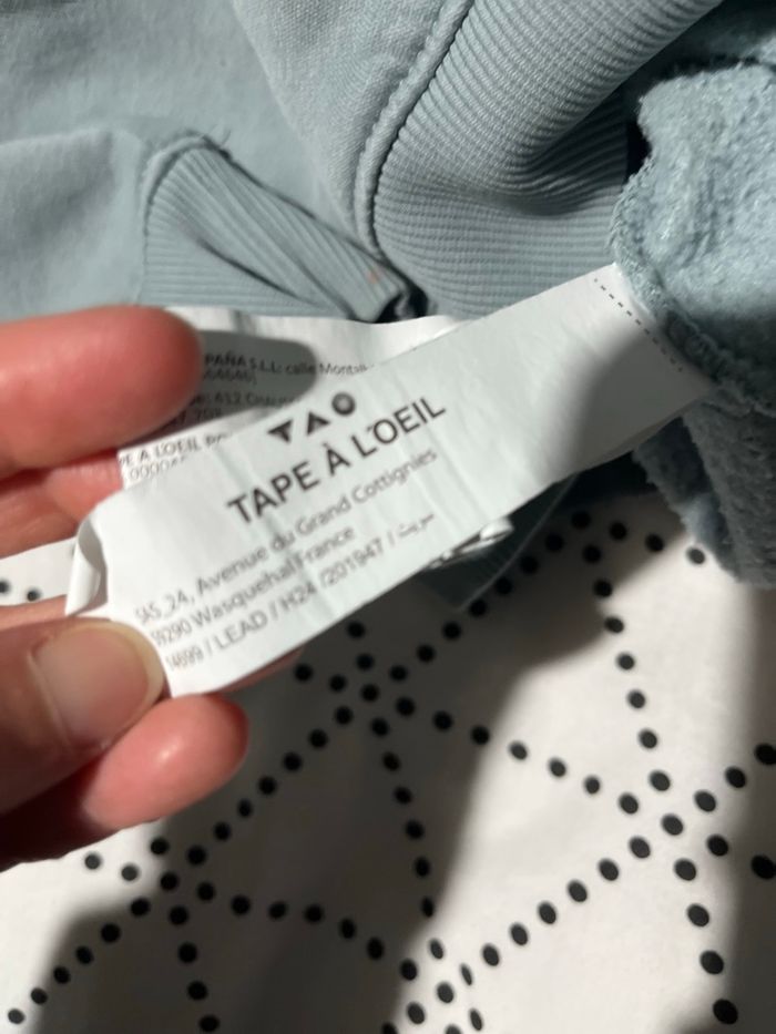 Sweat-shirt tape à l’œil 5ans - photo numéro 3