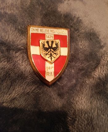 Insigne régiment d'infanterie