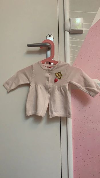 Gilet Printemps/Été Du Pareil Au Même Rose 1M