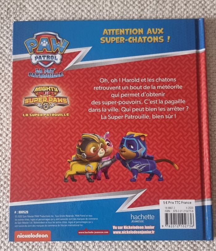 Livre "La Pat Patrouille: Attention aux super-chatons" (La super Patrouille) - photo numéro 2