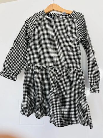 Robe de fête Vichy Okaidi en 5ans NEUVE