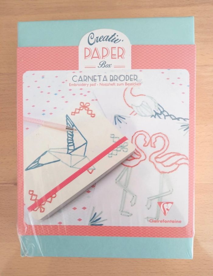 Carnet à broder 🦩