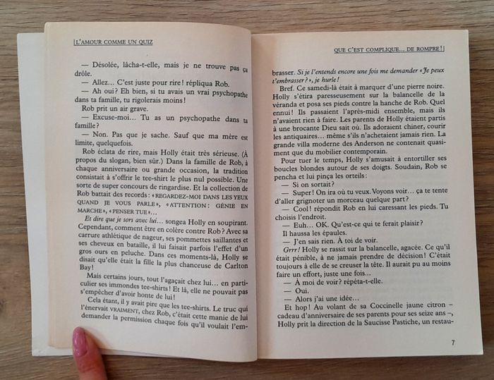 que c'est compliqué de rompre, l'amour comme un quizz 2 - Natalie Standiford - photo numéro 6