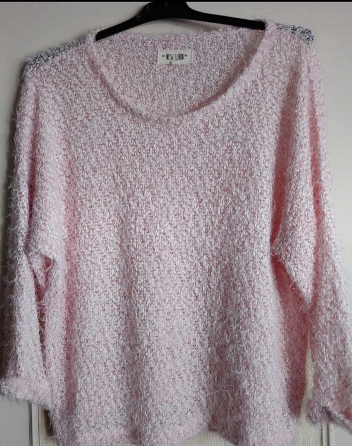 Pull léger rose New Look 44