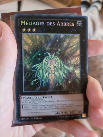 Carte méliades des arbres