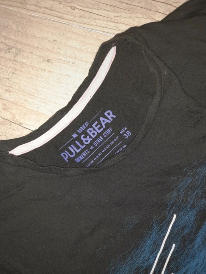 Tee-shirt manches courtes Pull & Bear - photo numéro 3