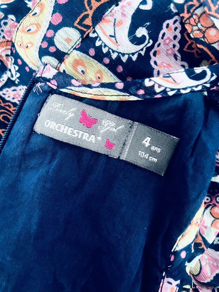 Robe élégante fillette taille 5 ans comme neuve - photo numéro 3