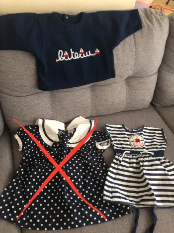 Lot de robe + pull