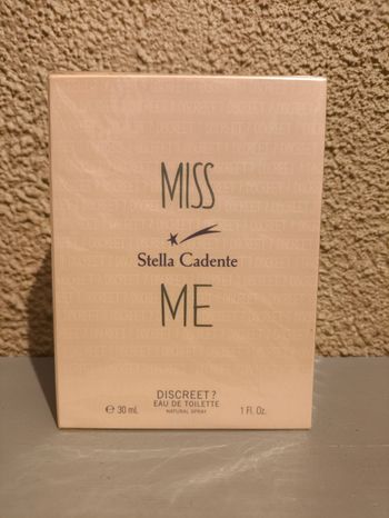 Eau de toilette 30 ml Miss Me Stella Cadente neuf jamais ouvert