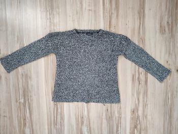 Pull 8 ans In Extenso gris et noir #Fille8ans