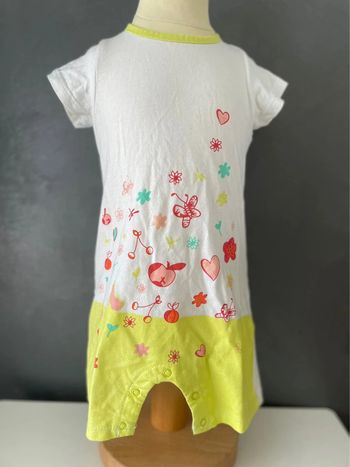 Combi short bébé