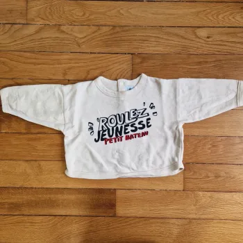 Sweat Roulez Jeunesse Petit Bateau - 18 mois