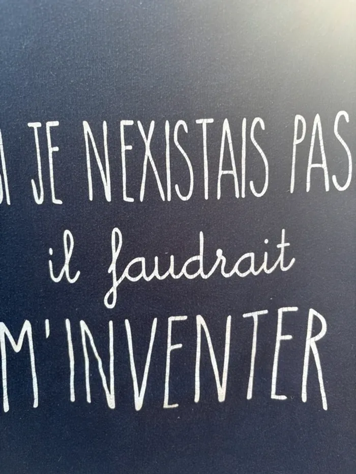 Pull avec écriture - photo numéro 2