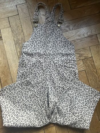 Salopette léopard 8/9 ans
