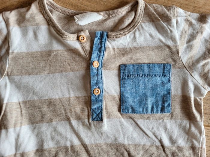 T-shirt manches courtes été bébé garçon petits prix - photo numéro 3