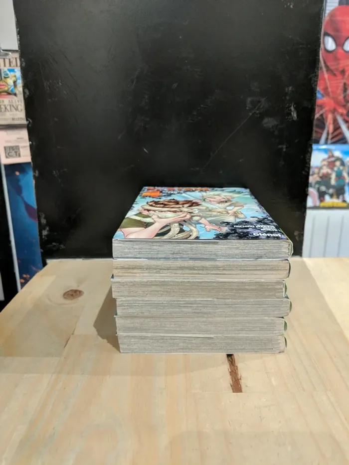 Lot Dr. Stone – Tomes 4, 5, 6, 7, 8 et 10 - photo numéro 5