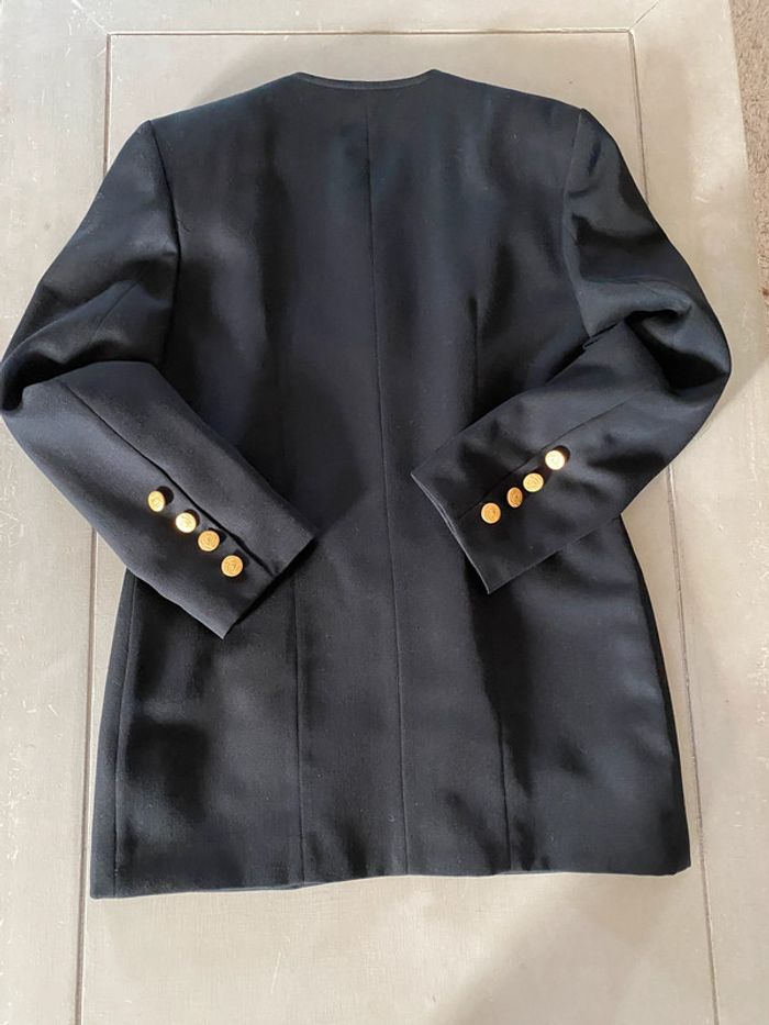 Blazer noir à boutons dorés Fedora taille 38 Made in France - photo numéro 20