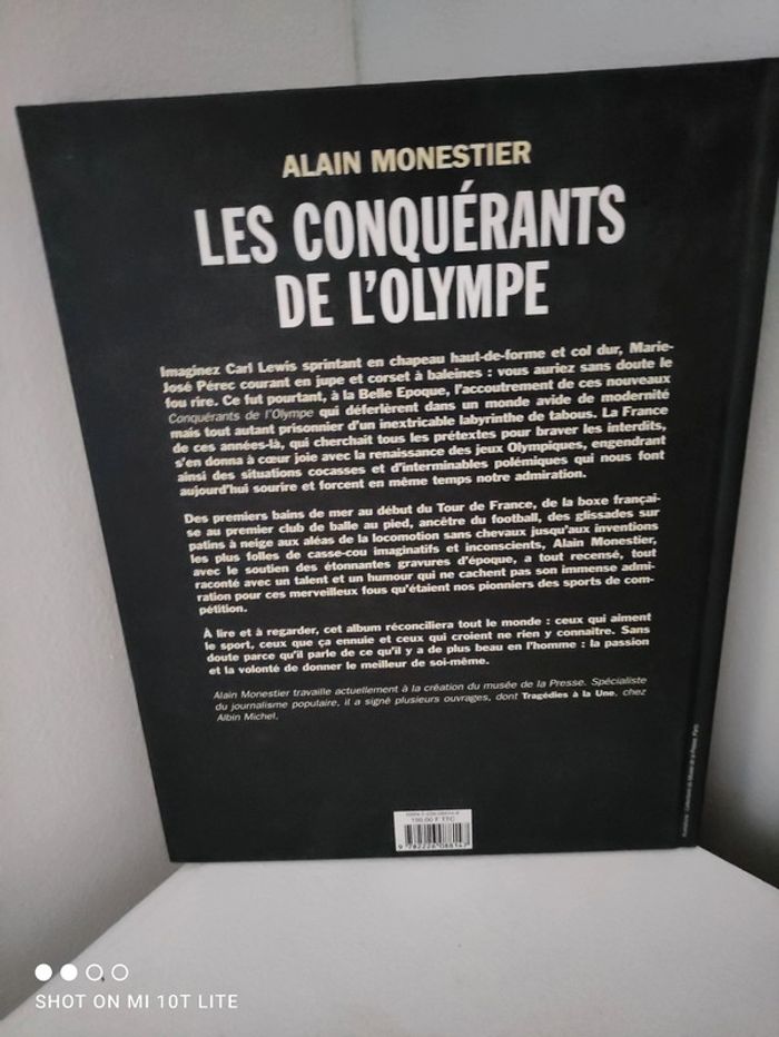 Livre les conquérants de l'Olympe - photo numéro 2