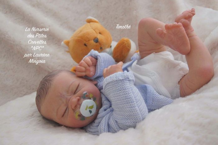 Timothé poupée bébé Reborn authentique 💖 - photo numéro 6