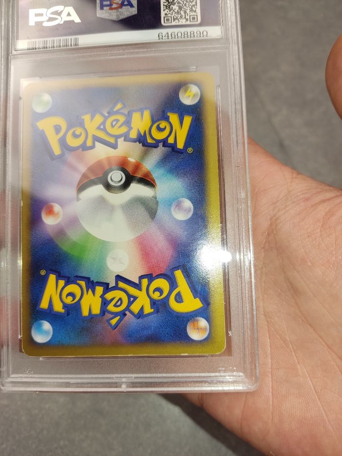 Carte pokémon chimchar play promo fan club PSA 7 - photo numéro 3