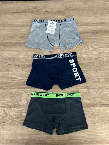 Lot de 3 Boxers Caleçons garçon taille 8-10 ans
