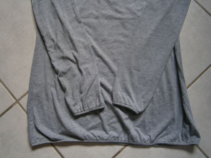 Tee-shirt ML gris Taille L/XL - photo numéro 9