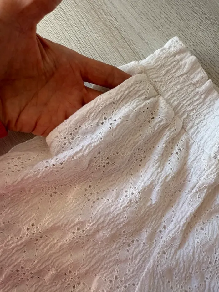 Joli pantalon été blanc Kiabi 5 ans - photo numéro 4