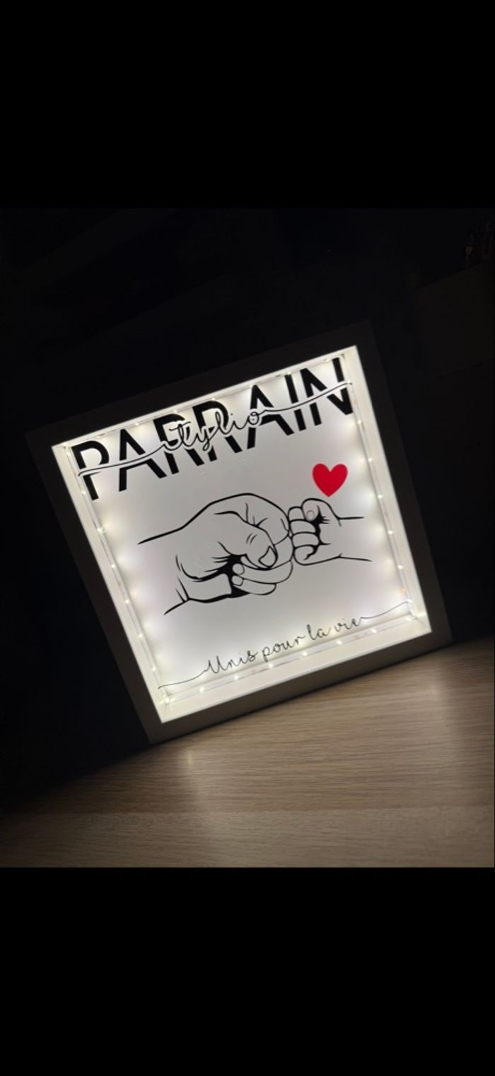 Cadre led personnalisé - photo numéro 2