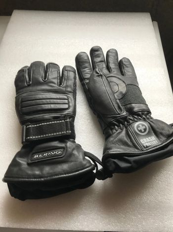 Gants moto cuir neufs